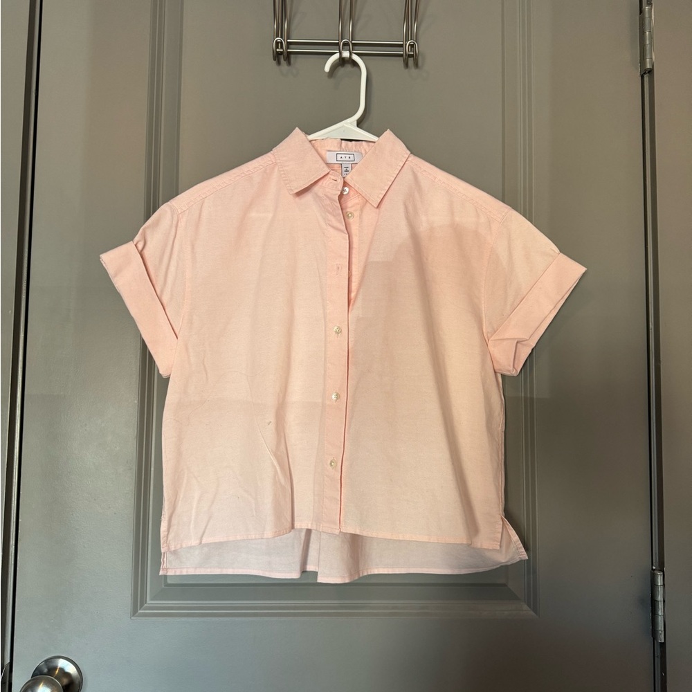 AYR Light Pink Button Down Shirt